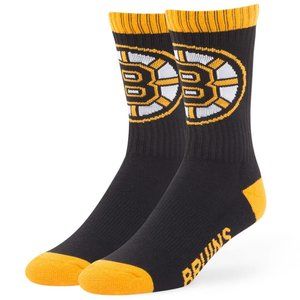 Boston Bruins '47 Bolt Crew Socks